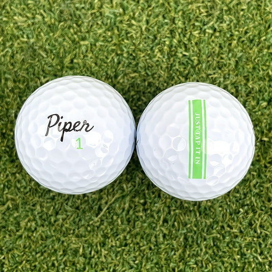 2-piece 12 Durable Golf Balls for Long Distance Tournaments - USGA Standard, Enhanced Accuracy and Distance