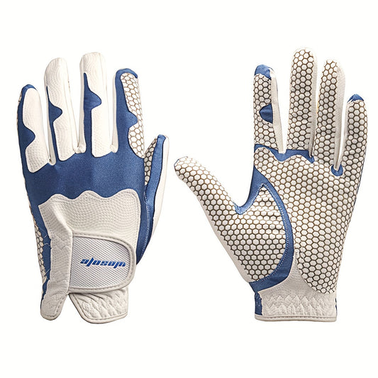 ProGrip Men's Golf Gloves - Premium Durable and Breathable Design with Anti-Slip Silicone for Enhanced Grip, Improved Swing Control and Unrestricted Hand Movement - Ideal for Golfers of All Skill Levels