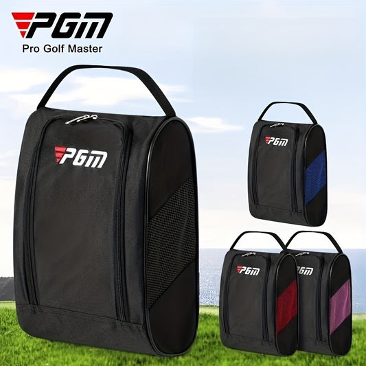 PGM Outdoor Golf Shoes Bags, Colorful Nylon Travel Zippered ConvenientSport Storage Bag XB001
